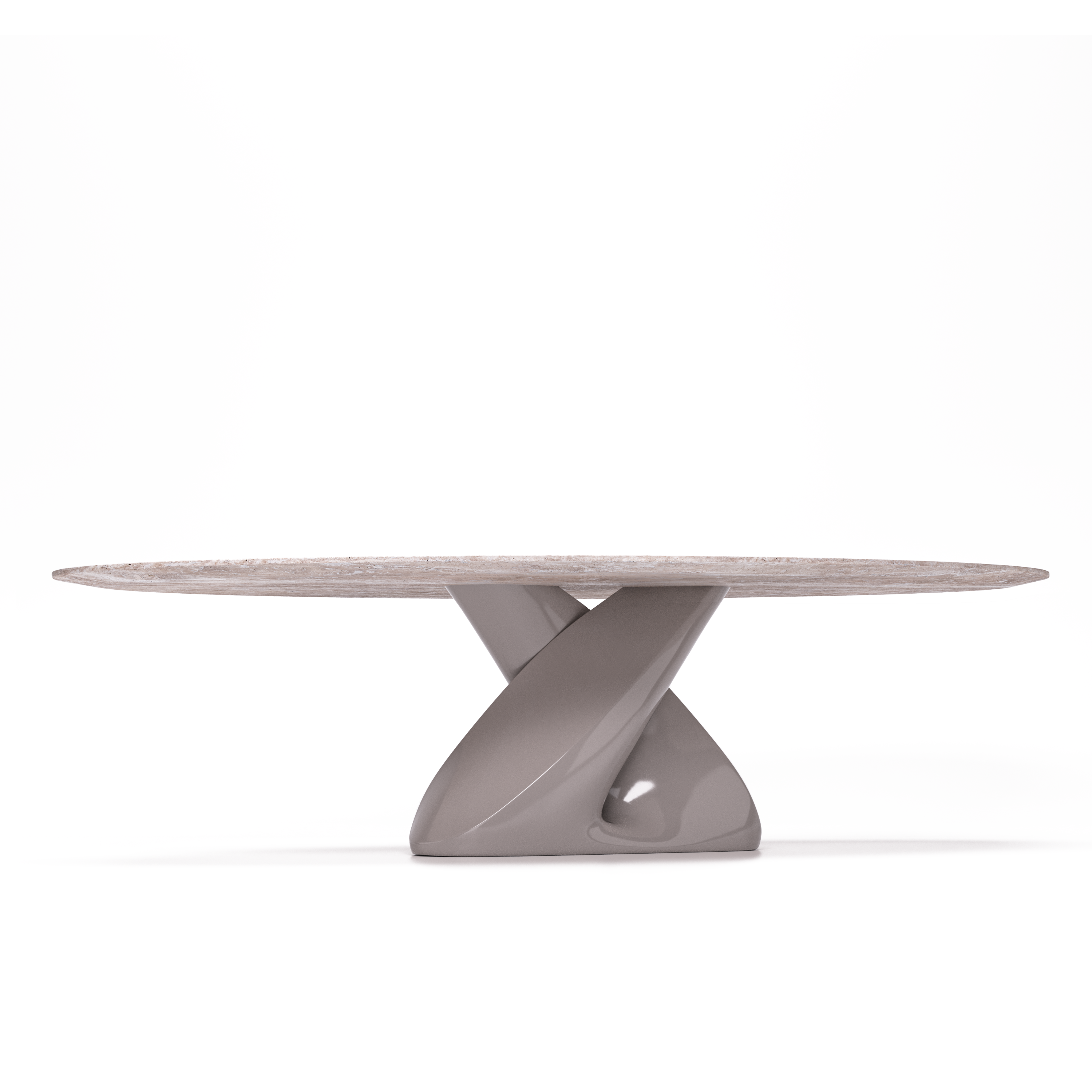 Twist dining table