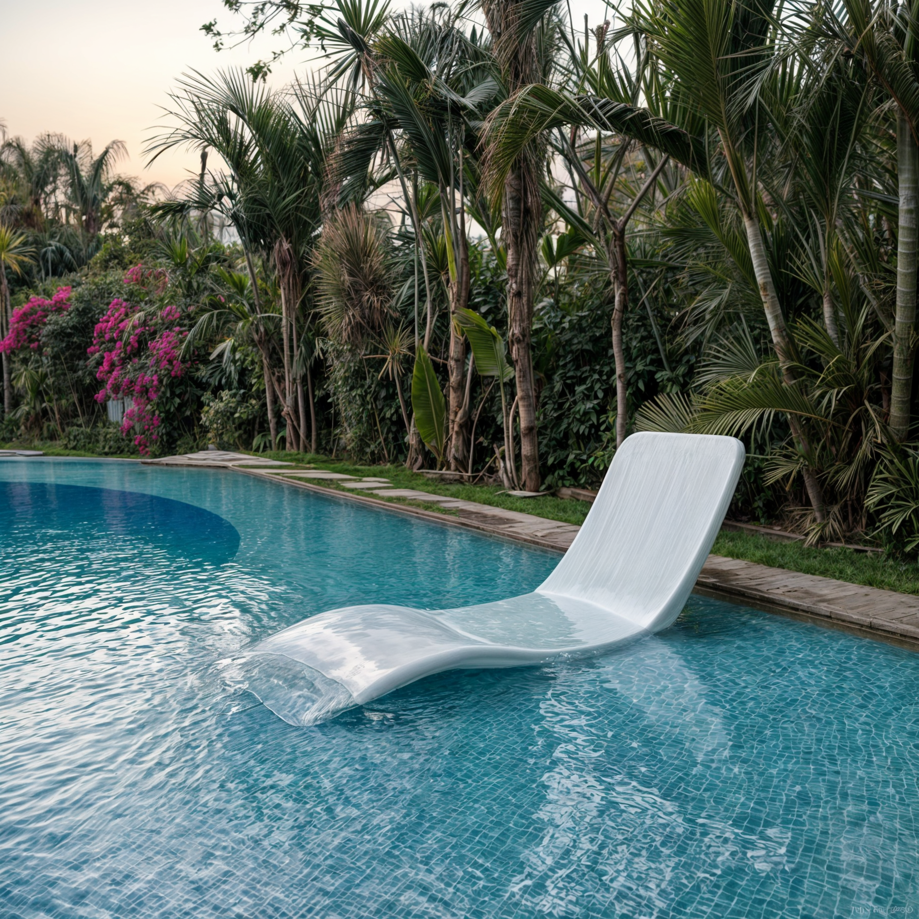 Fiber Chaise Lounge