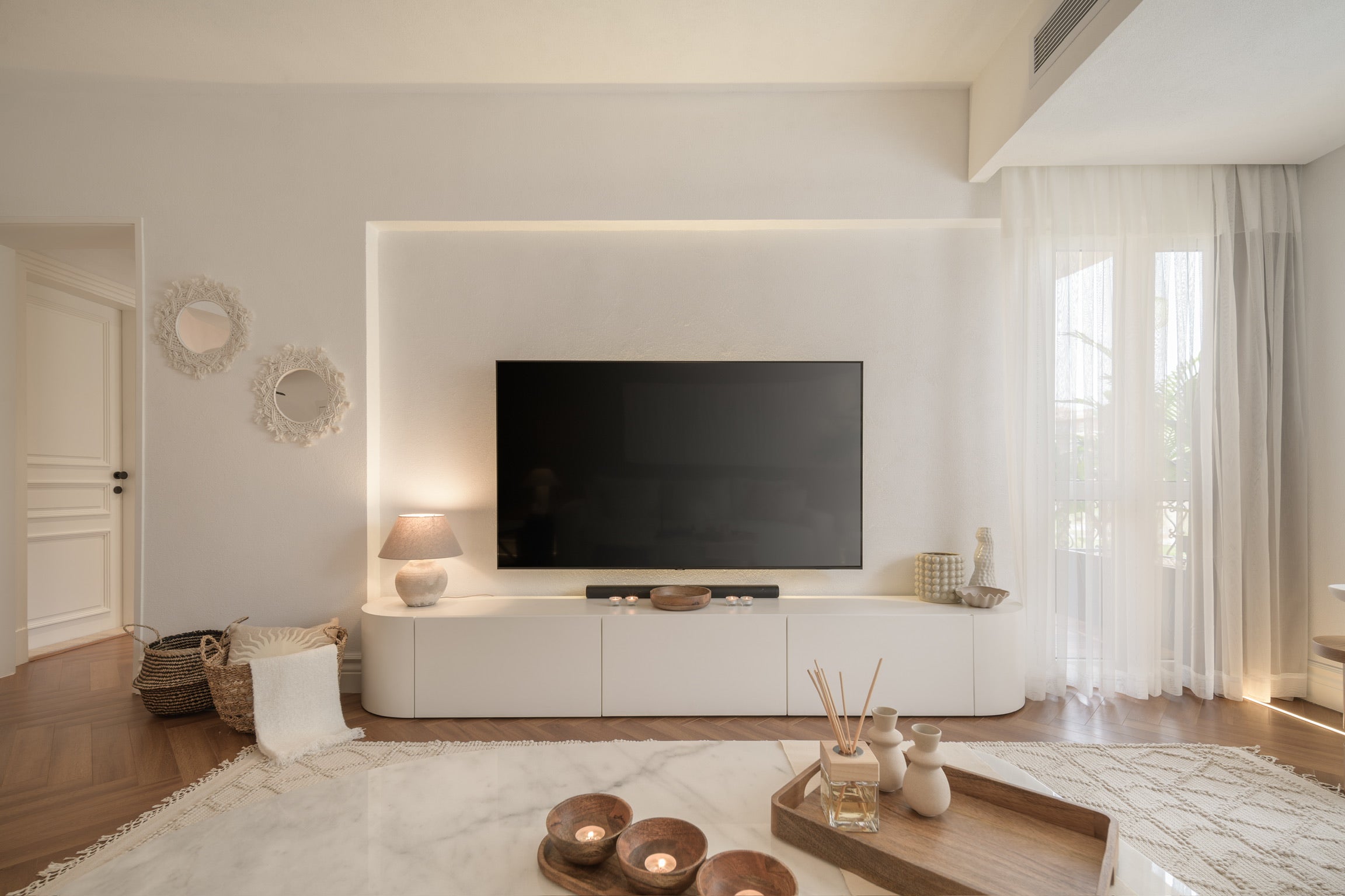 Minimalistic TV Unit