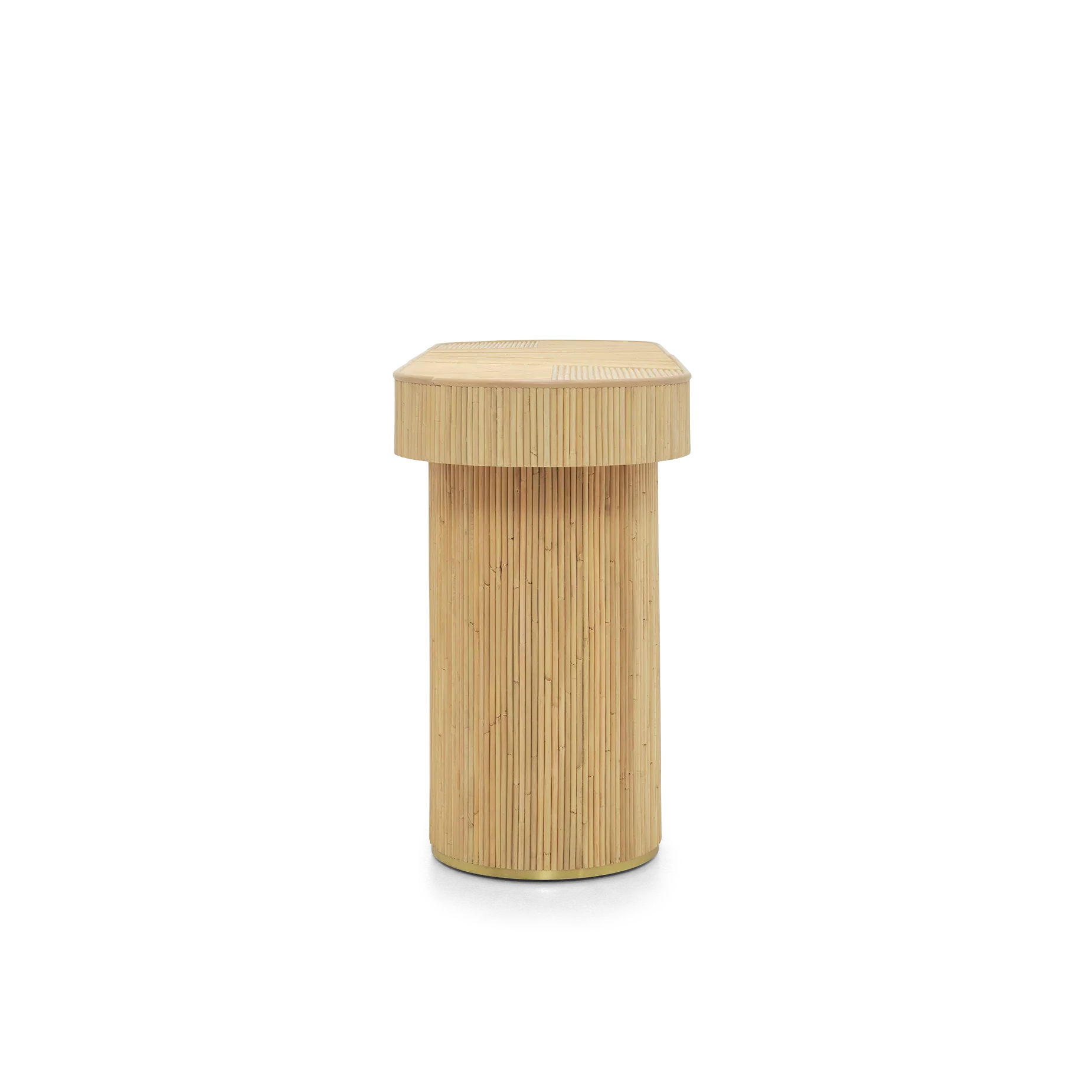 Rattan Groove Console