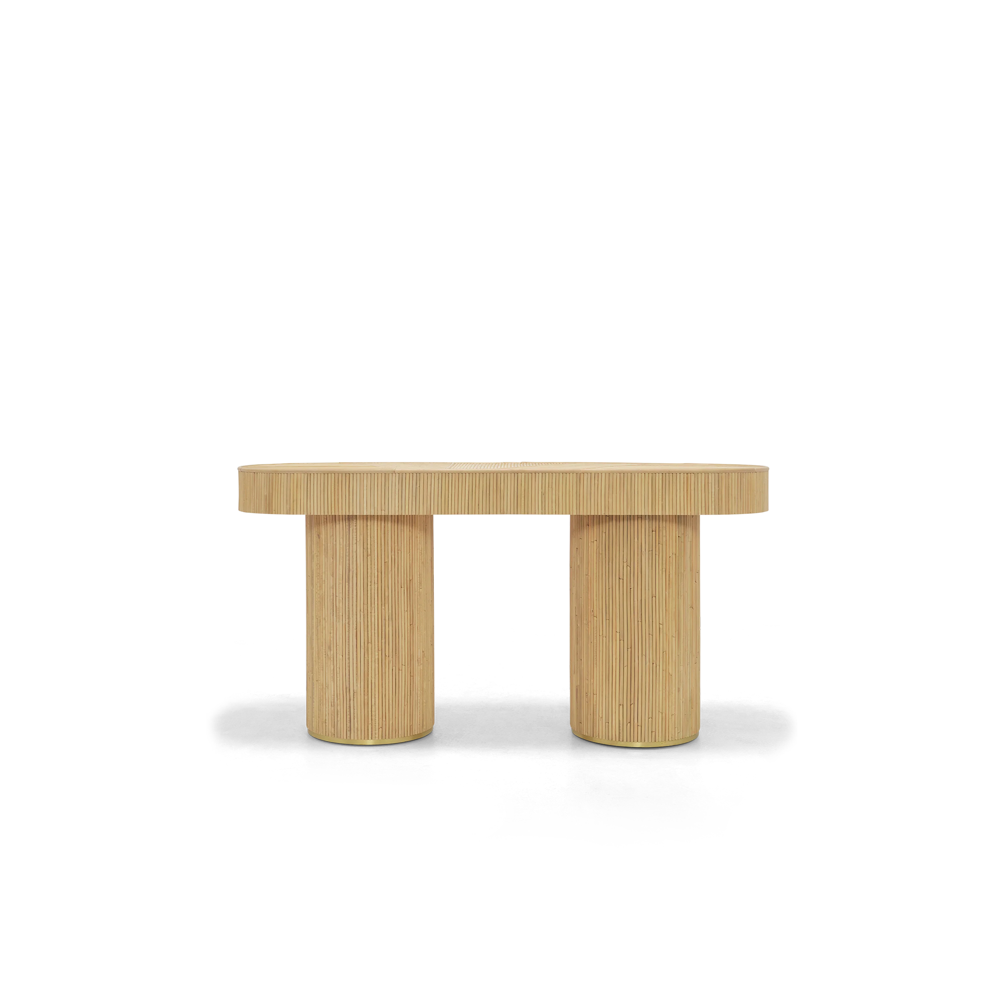 Rattan Groove Console