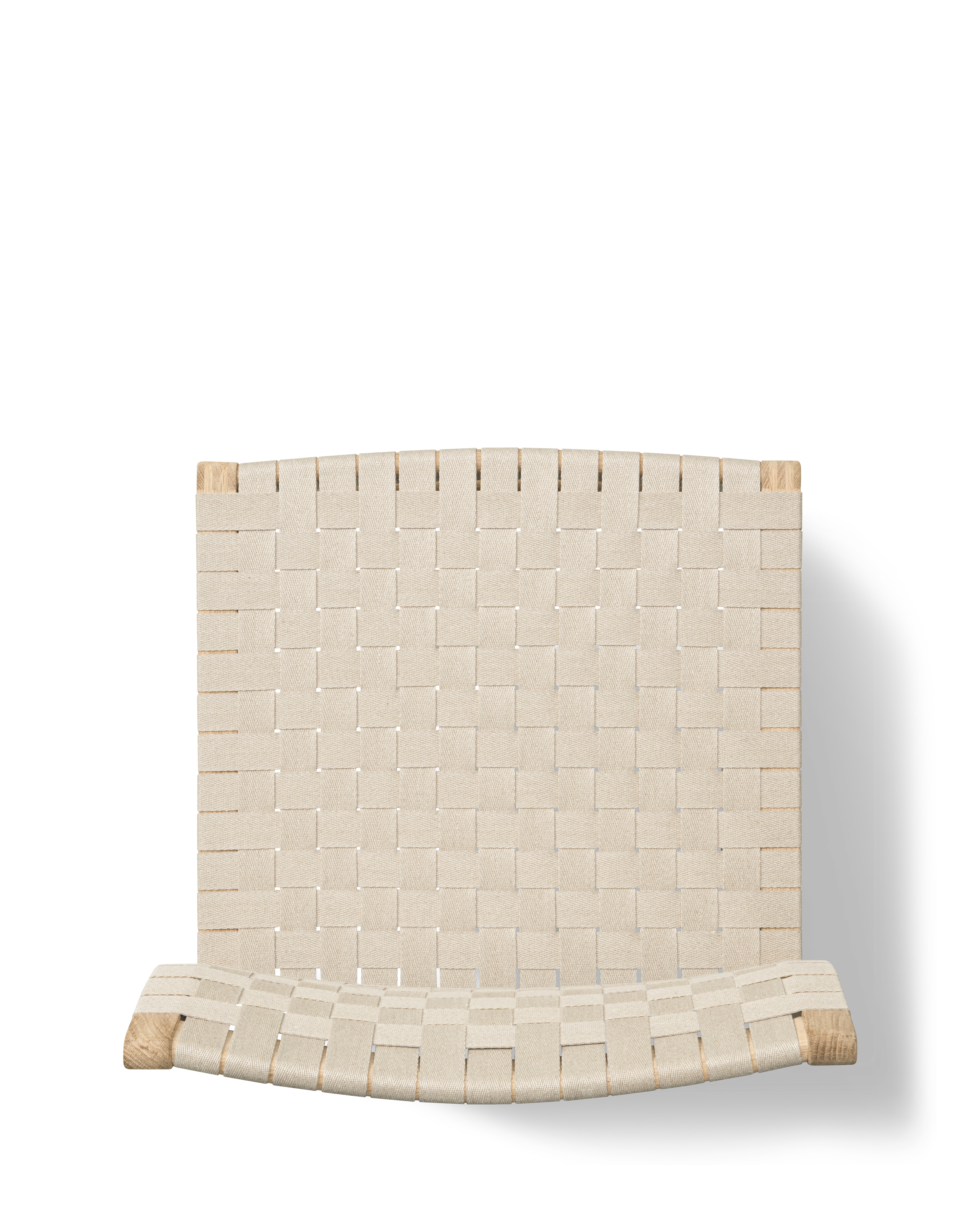 Linen Webbing Chair by Børge Mogensen