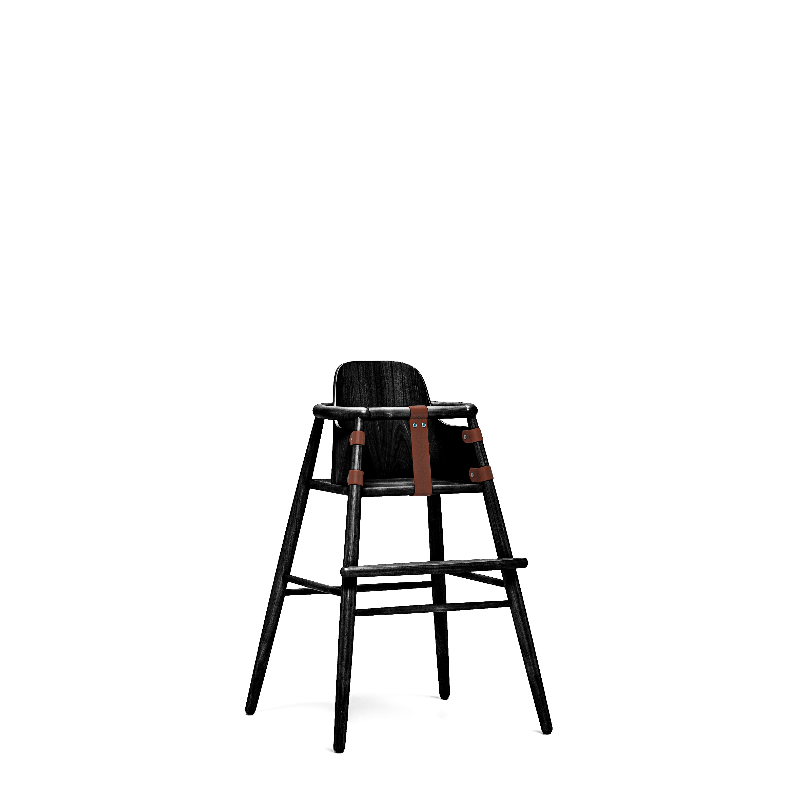 High Chair with backrest By Nanna Ditzel